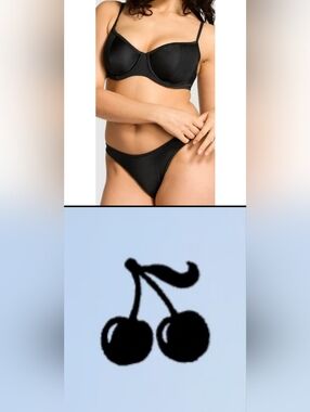 M L XXL PINK By Frankies Bikinis Underwire Golden Hour Bikini Set Black